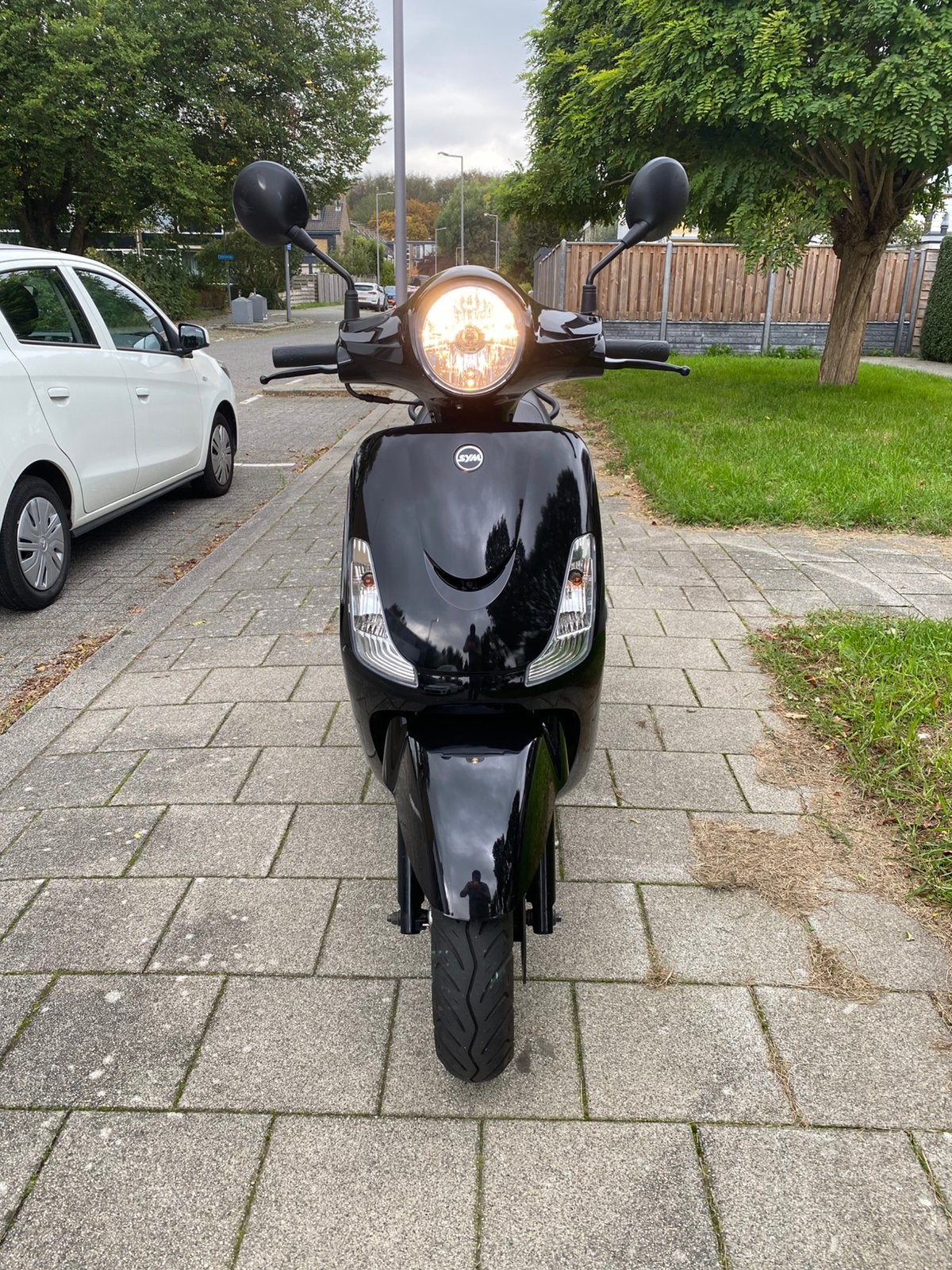 SYM Fiddle 2 II 2024 – 45km Scooter - BIJNA NIEUW, Ophalen, Maximaal 45 km/u, 49 cc, Zo goed als nieuw