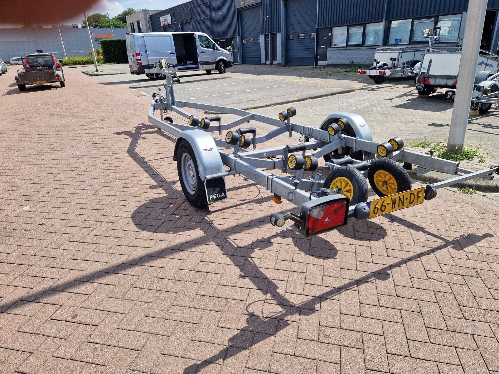 Schitterende Pega V1500/625 voor de snelle beslisser, Watersport en Boten, Boottrailers, Minder dan 1500 kg, 6 tot 9 meter, Overige typen