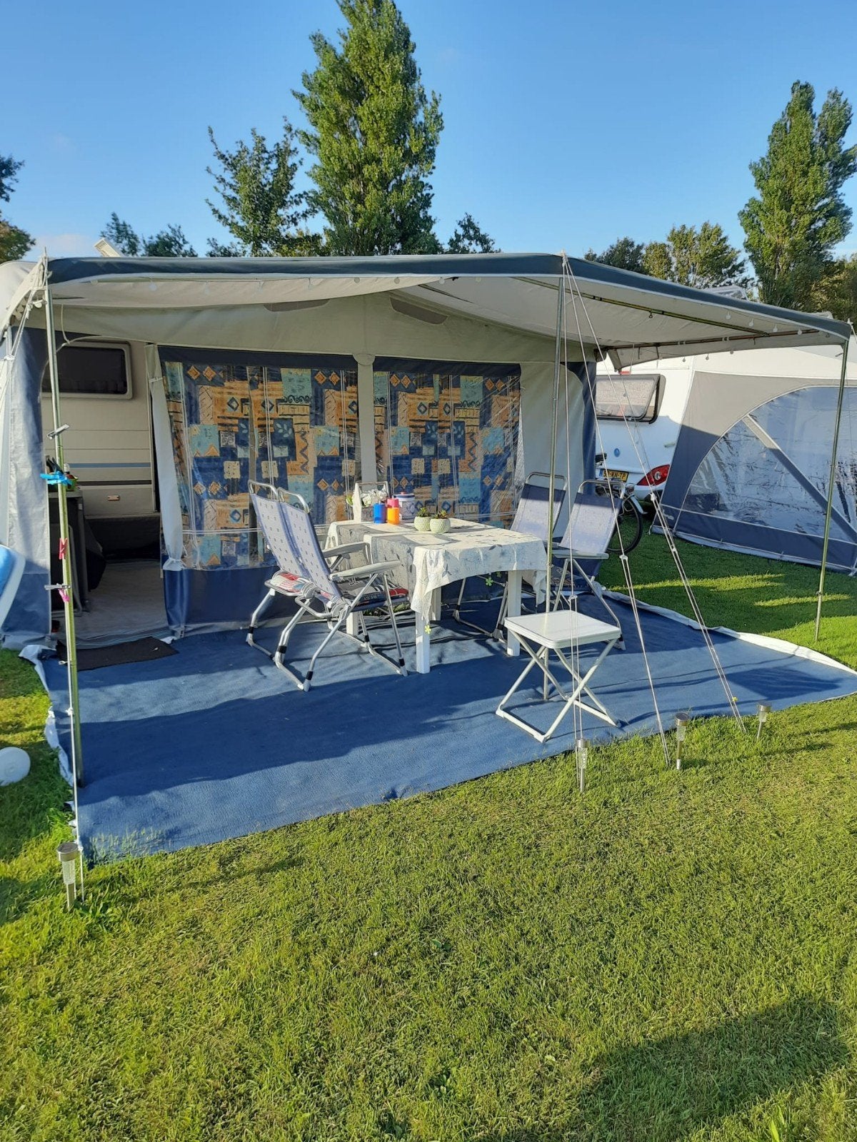 caravan knaus azur, Ophalen, Gebruikt