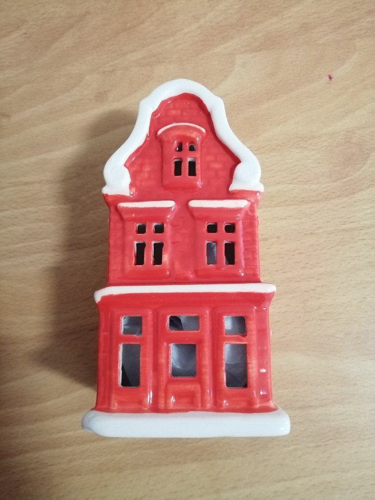 WEG=WEG!! LEUKE KERSTHUISJE VERZAMEL GRACHTENPAND NIEUW, Diversen, Kerst, Ophalen of Verzenden, Nieuw