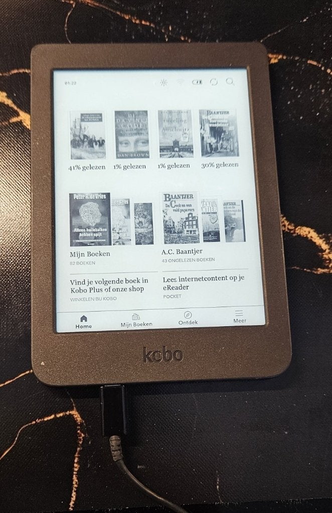 Kobo nia e-reader, Computers en Software, Ophalen, 8 GB, Kobo, Zo goed als nieuw