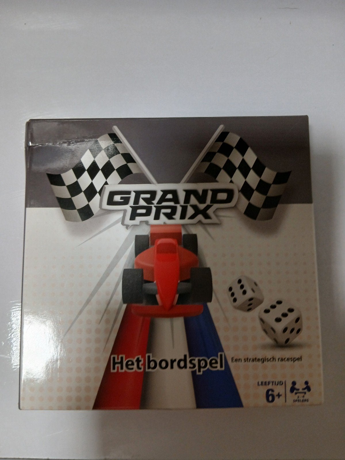 Grand Prix Het Bordspel  raceplezier, Drie of vier spelers, Ophalen of Verzenden, Gebruikt