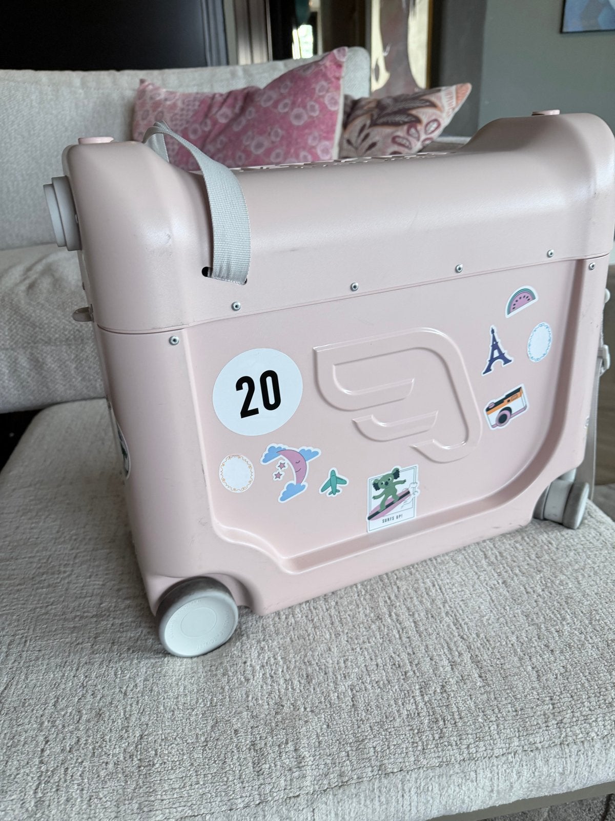 JetKids by Stokke BedBox Roze, Ophalen of Verzenden, Gebruikt, Overige merken