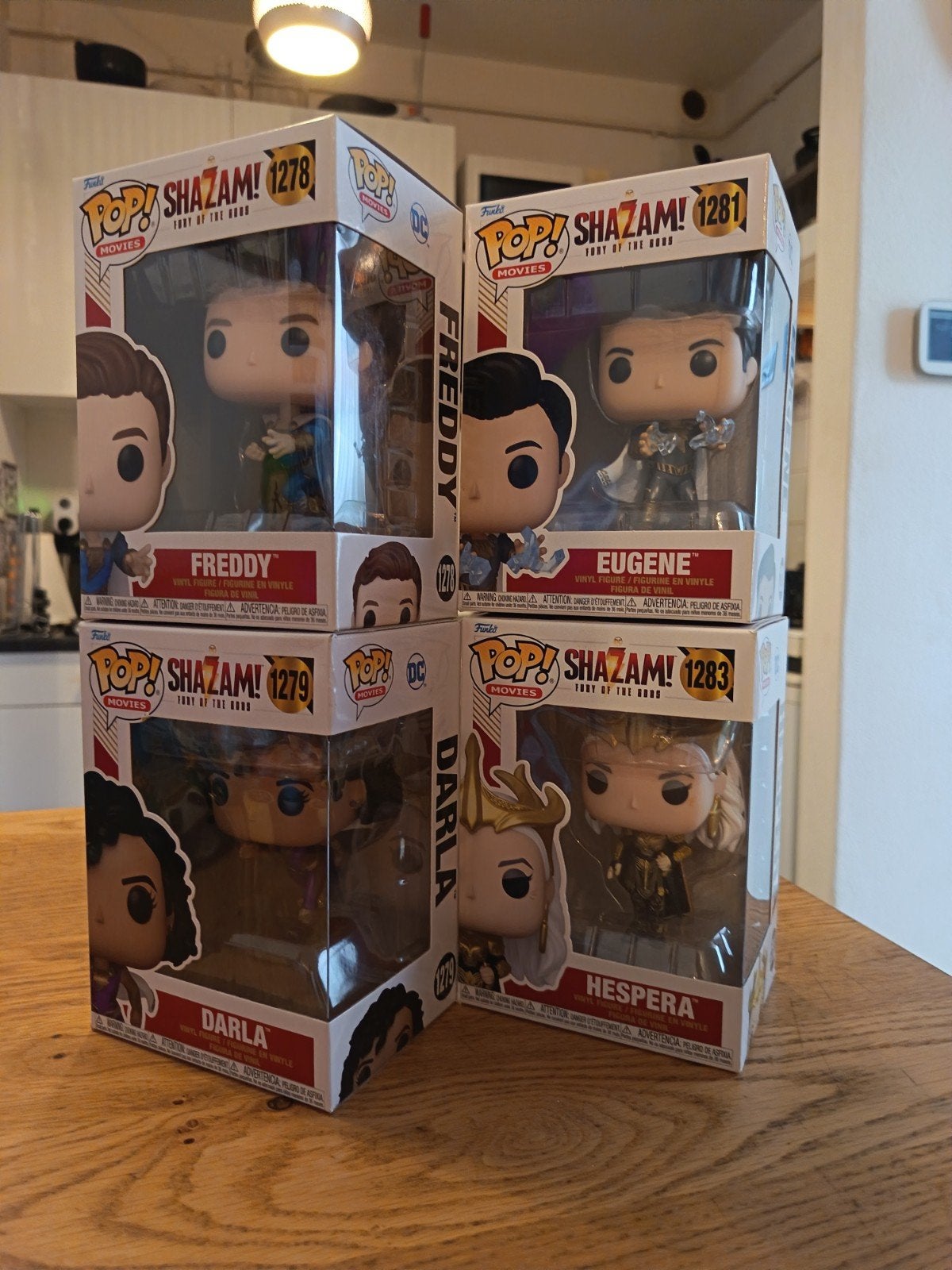 Funko Pop! Shazam! Fury of the Gods - Set van 4, Ophalen of Verzenden, Nieuw