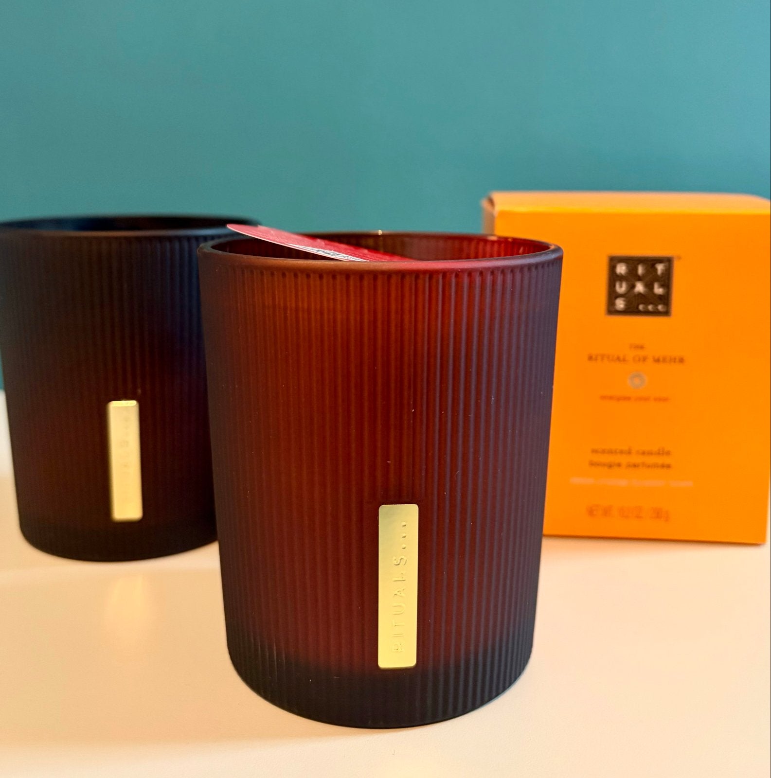 Rituals - The Ritual of Mehr geurkaars nieuw + houder, Bruin, Nieuw, Ophalen of Verzenden, Glas