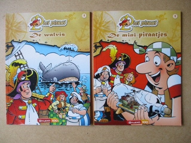 ad000632 piet piraat, Meerdere stripboeken, Ophalen, Gelezen