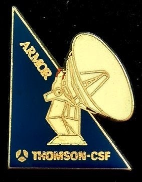 Armor Thomson- CSF pin, Verzenden, Nieuw, Transport, Speldje of Pin