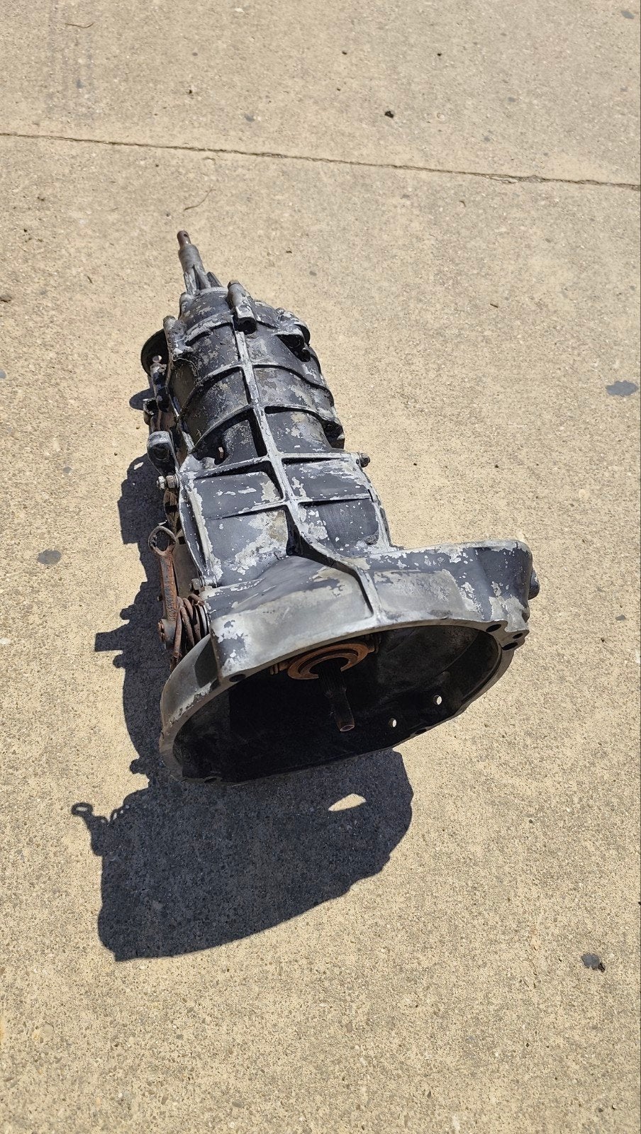 Vw kever versnellingsbak half lang DC, Ophalen