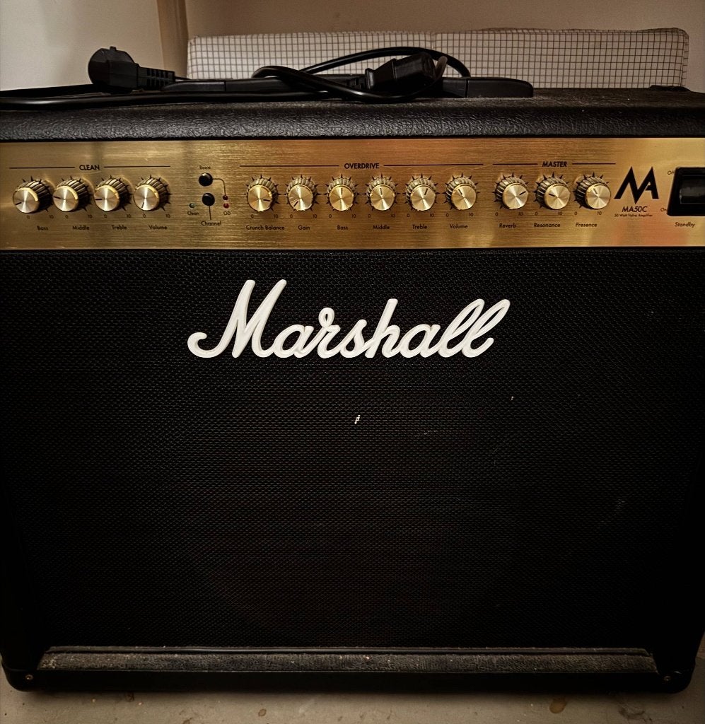 Marshall MA50C buizencombo 50W, 2023, Ophalen, Zo goed als nieuw, Gitaar, 50 tot 100 watt
