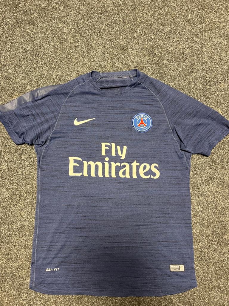 PSG Warming-up Shirt Maat L, Maat 52/54 (L), Voetbal, Gedragen, Verzenden