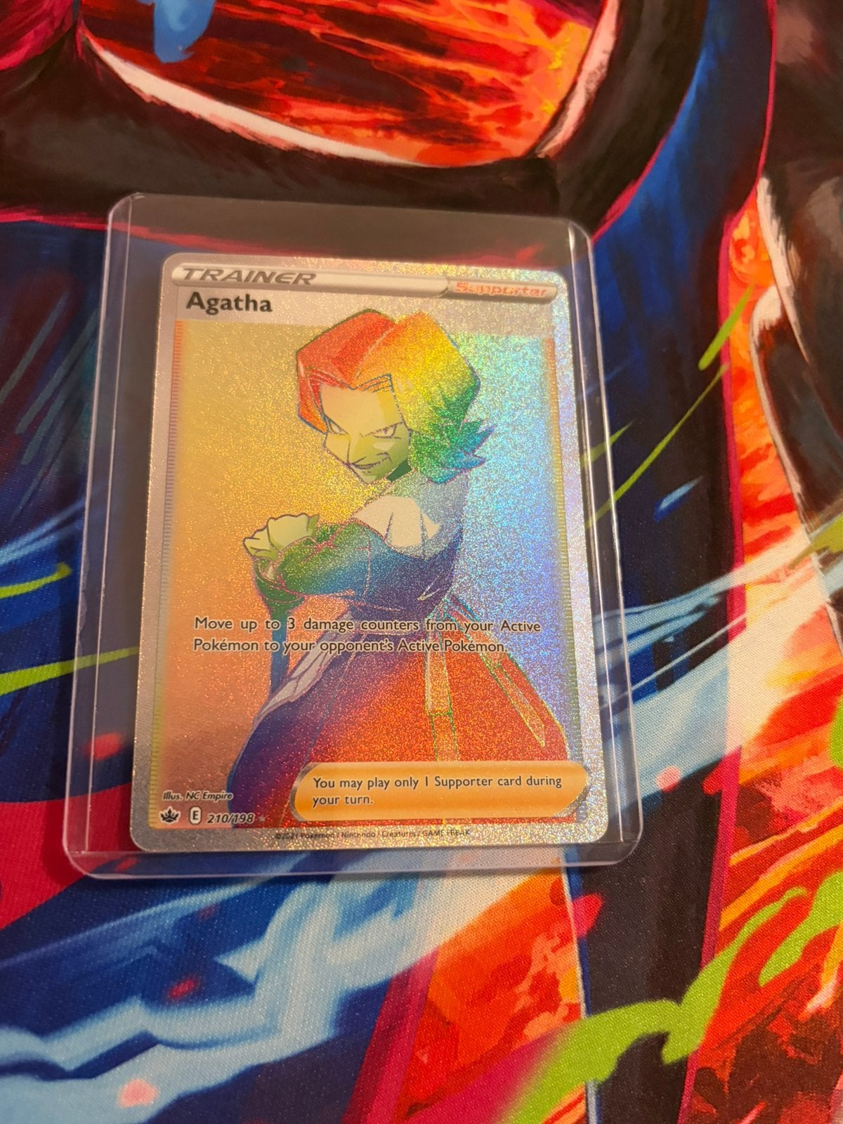 Trainer Agatha, Ophalen, Zo goed als nieuw
