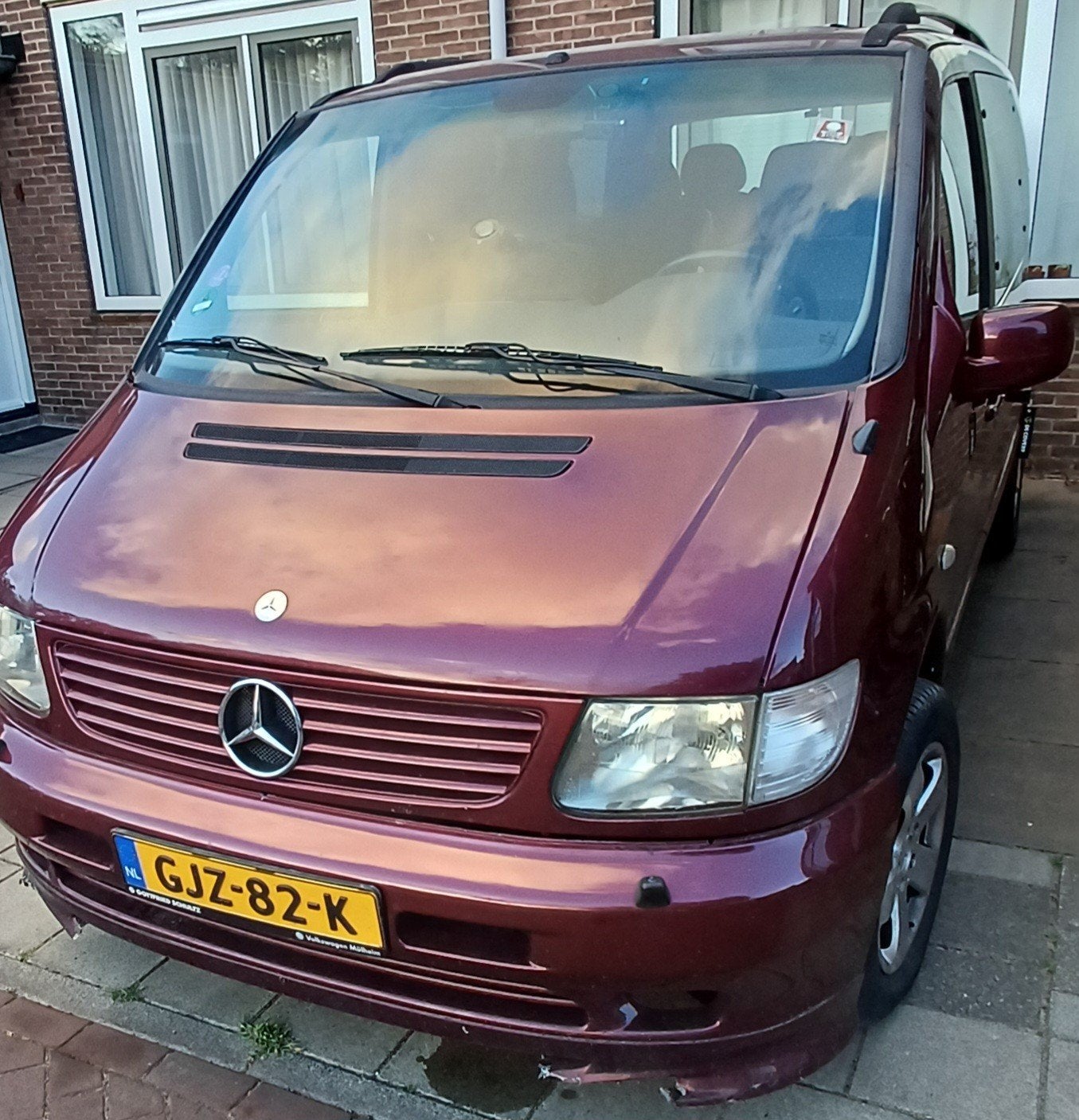 Mercedes-Benz Vito V230 LPG G3 & Benzine ( lekke koppakking), Auto's, Mercedes-Benz, Automaat, Stof, 143 pk, 2000 kg