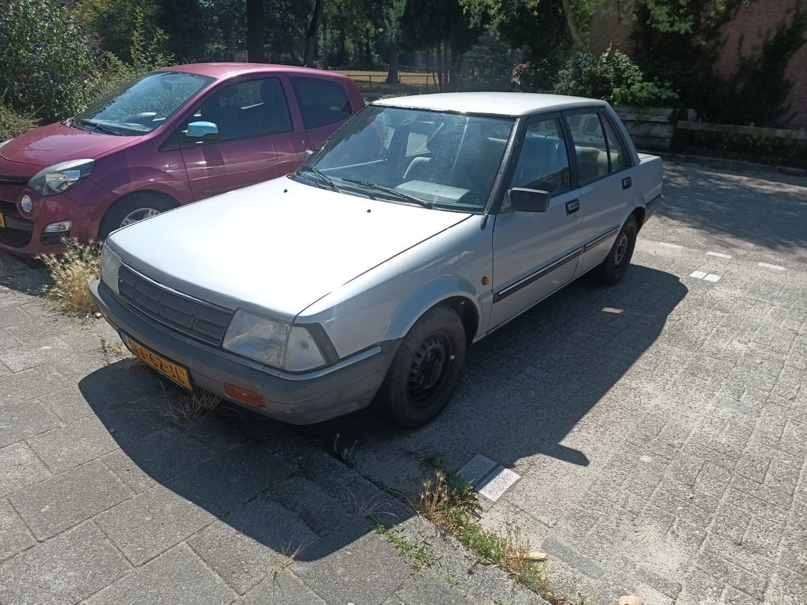 Nissan Stanza 1.8 1985 belastingvrij, Auto's, 4 cilinders, 465 kg, Origineel Nederlands, 1200 kg