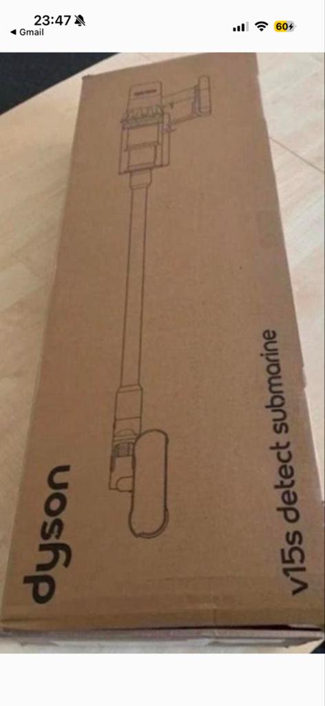 Dyson V15 Submarine Absolute - Nieuw in doos, geseald, Witgoed en Apparatuur, Stofzuigers, Ophalen of Verzenden, Dyson, Reservoir