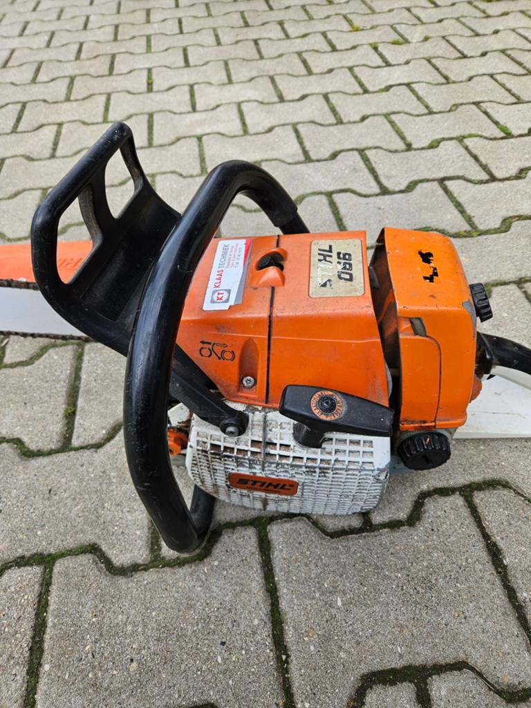 Stihl 066 Kettingzaag - Loopt slecht, Ophalen of Verzenden, Gebruikt, Kettingzaag, Stihl