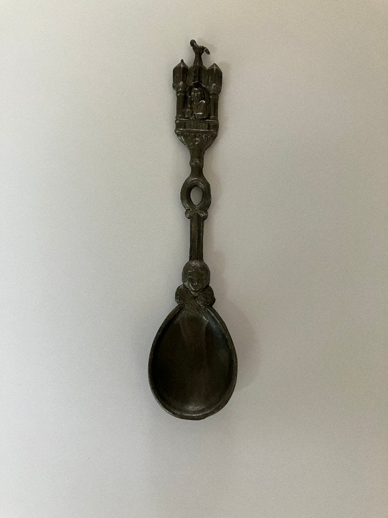 Tinnen gedenklepel, Antiek en Kunst, Antiek | Tin, Ophalen
