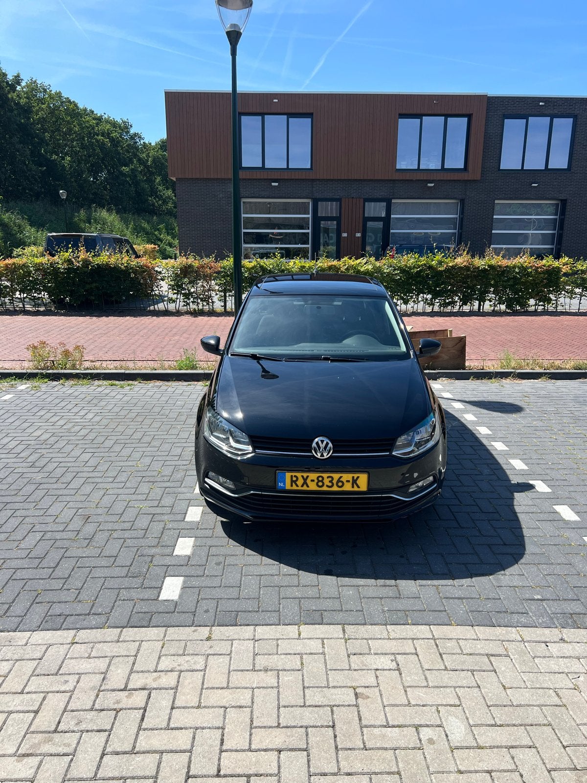 Volkswagen Polo 1.2 TSI 66KW 2017 Zwart, 40 €/maand, 4 cilinders, Zwart, Handgeschakeld