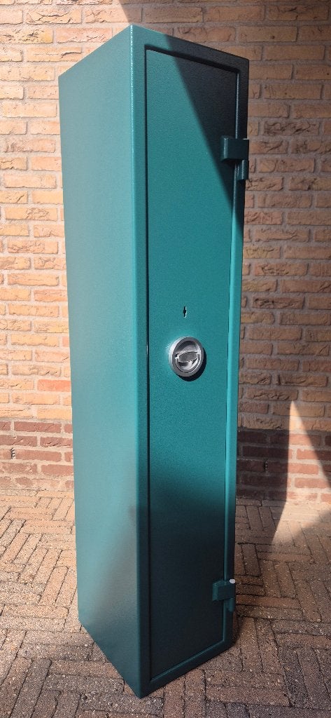 wapenkluis voor 4 geweren, Sport en Fitness, Ophalen, Zo goed als nieuw
