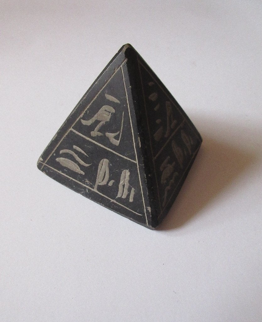 Presse papier pyramide - Egypte hierogliefen, Ophalen