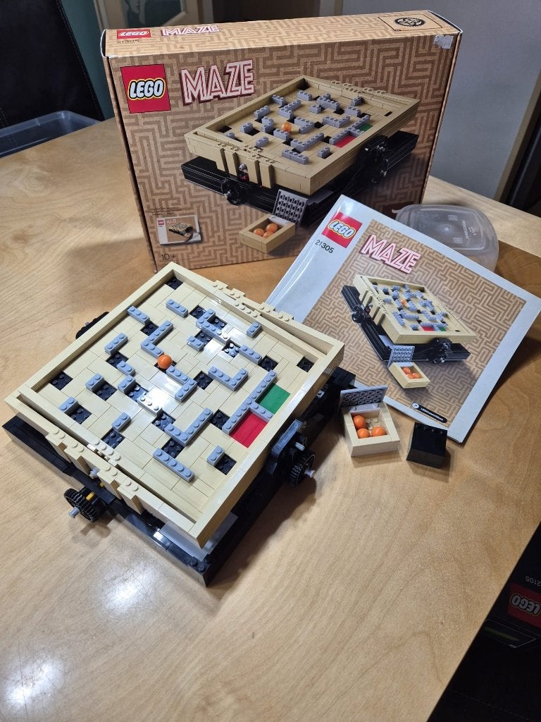 LEGO Ideas 21305 - Maze (Doolhof), Kinderen en Baby's, Compleet, Verzenden, Lego, Complete set