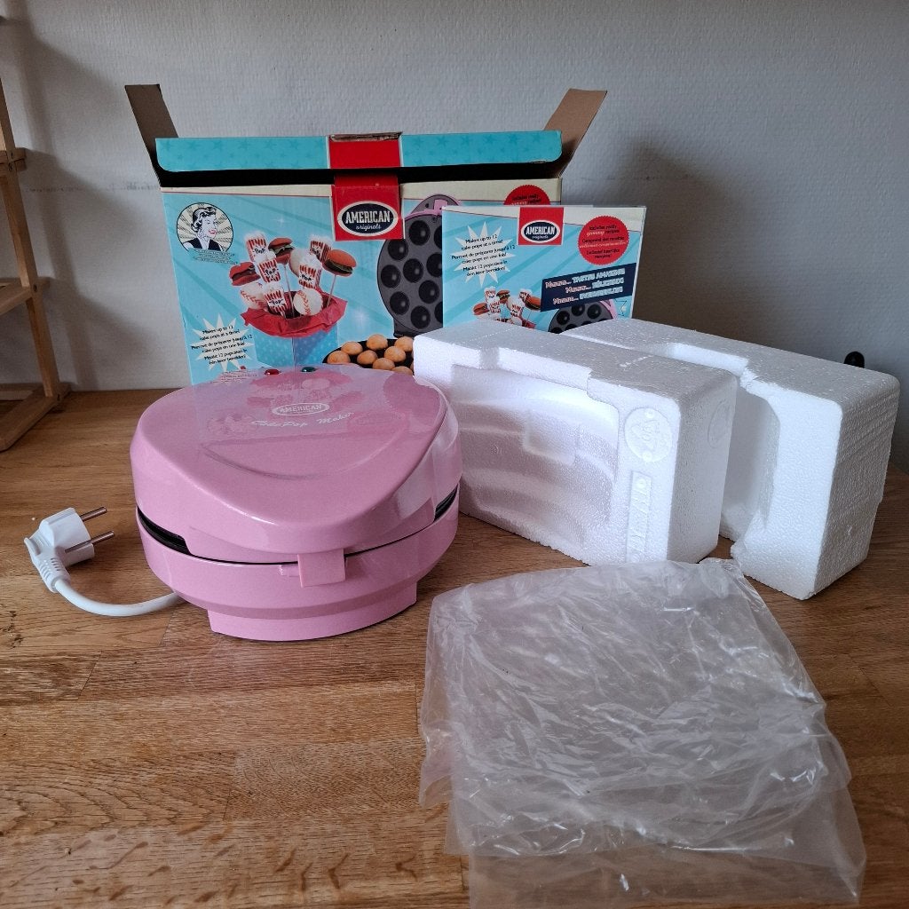 Cakepop maker inclusief toebehoren, Hobby en Vrije tijd, Taarten en Cupcakes maken, Ophalen, Zo goed als nieuw, Cupcakes, Bakvorm