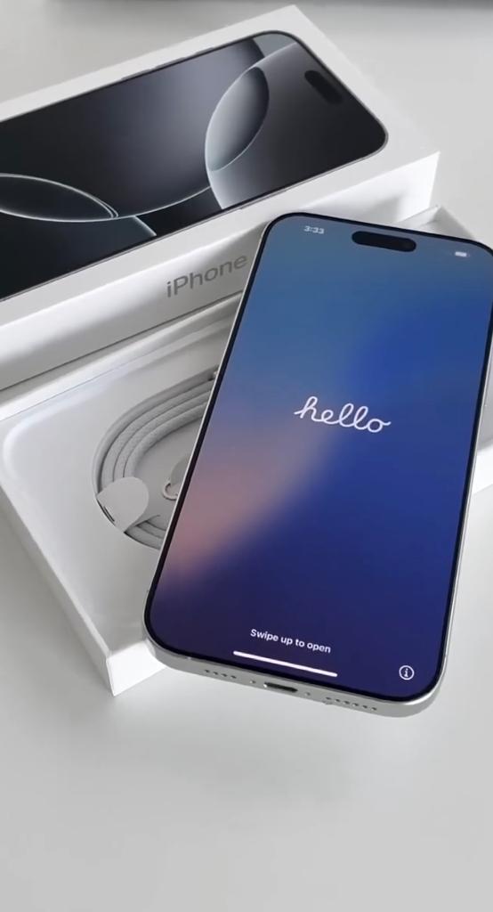 Iphone 16 pro max 256gb, Ophalen, Zo goed als nieuw, 92 %, 256 GB