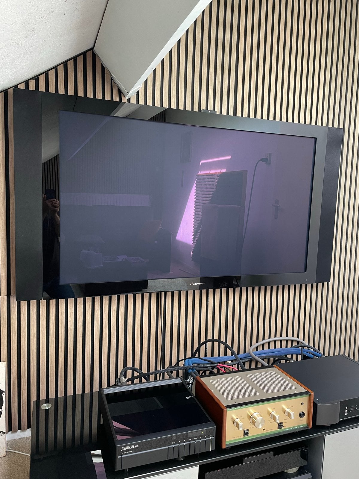 Pioneer Kuro KRP-600A 60 inch Plasma TV, Ophalen, Gebruikt, LCD, Pioneer
