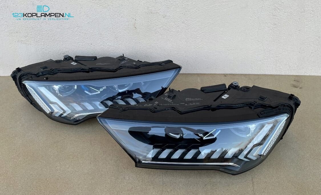 Audi Q7 Facelift Laser 4M0 koplamp links rechts, Ophalen, Gebruikt, -, -