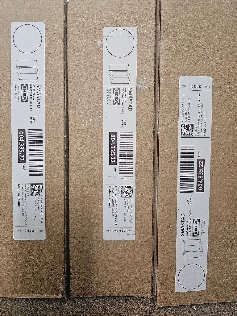 Smastad 60x30x60 kastjes, Nieuw, Minder dan 50 cm, Ophalen, Minder dan 90 cm