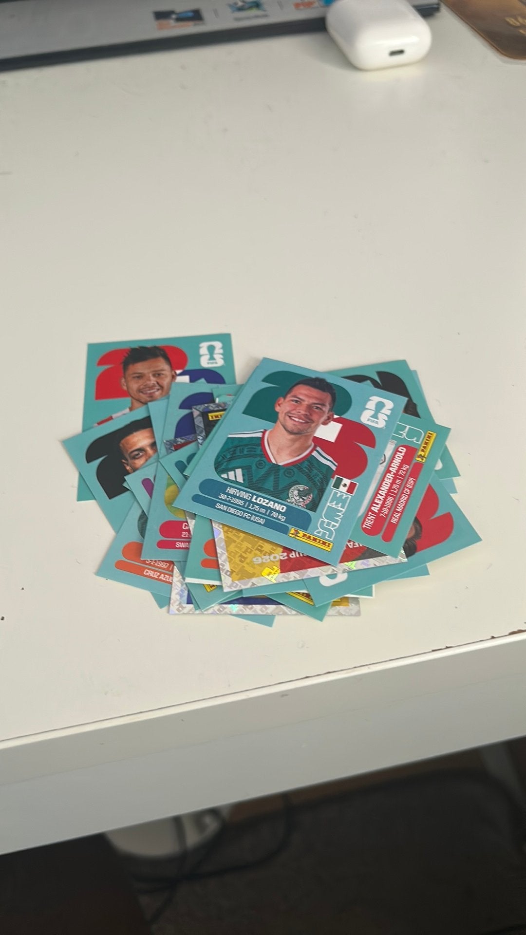 Wie wilt er ruilen met wk 2026 stickers, Overige supermarkten, Ophalen