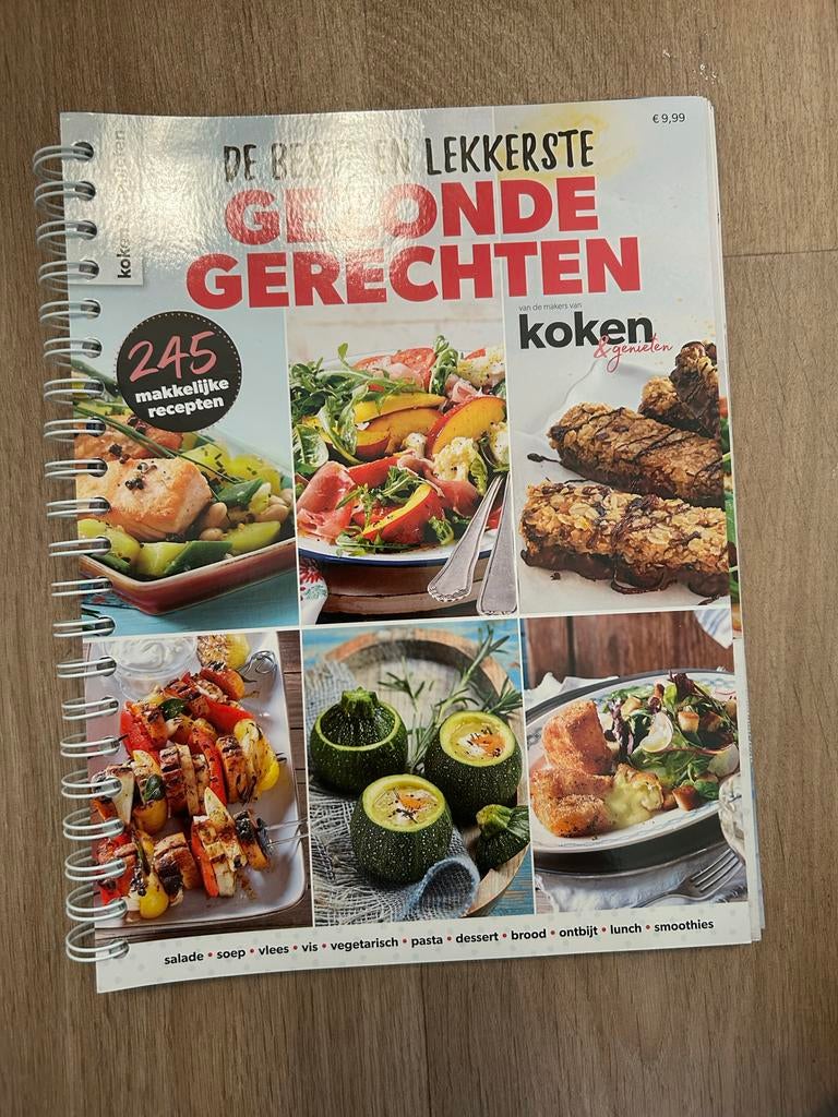 Koken en genieten gezonde gerechten, Boeken, Kookboeken, Ophalen of Verzenden, Zo goed als nieuw, Voorgerechten en Soepen, Gezond koken