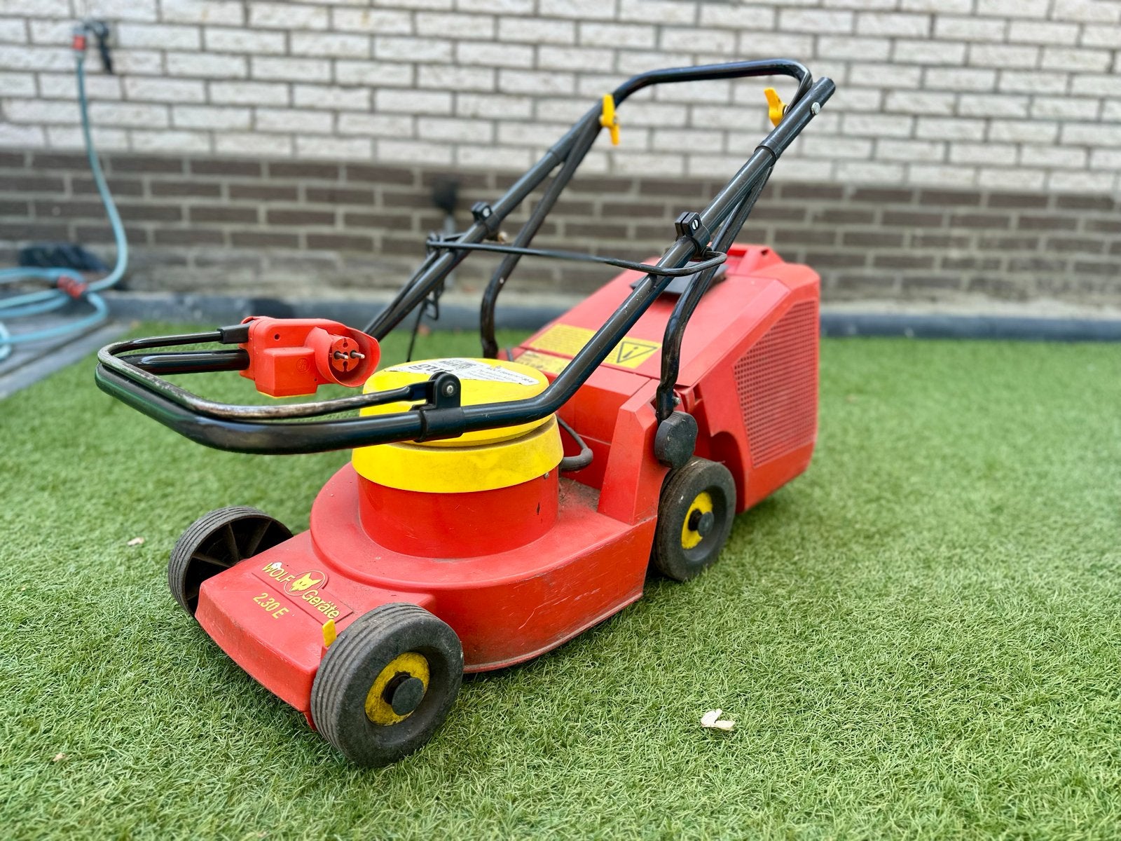 Wolf Garten 2.30 E elektrische grasmaaier met opvangbak, Tuin en Terras, Ophalen, Gebruikt, Elektrische grasmaaier, Minder dan 30 cm