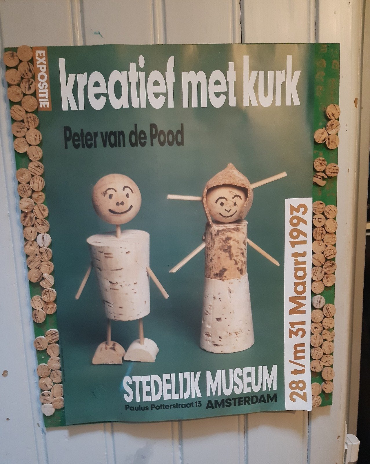Kreatief met kurk., Ophalen of Verzenden
