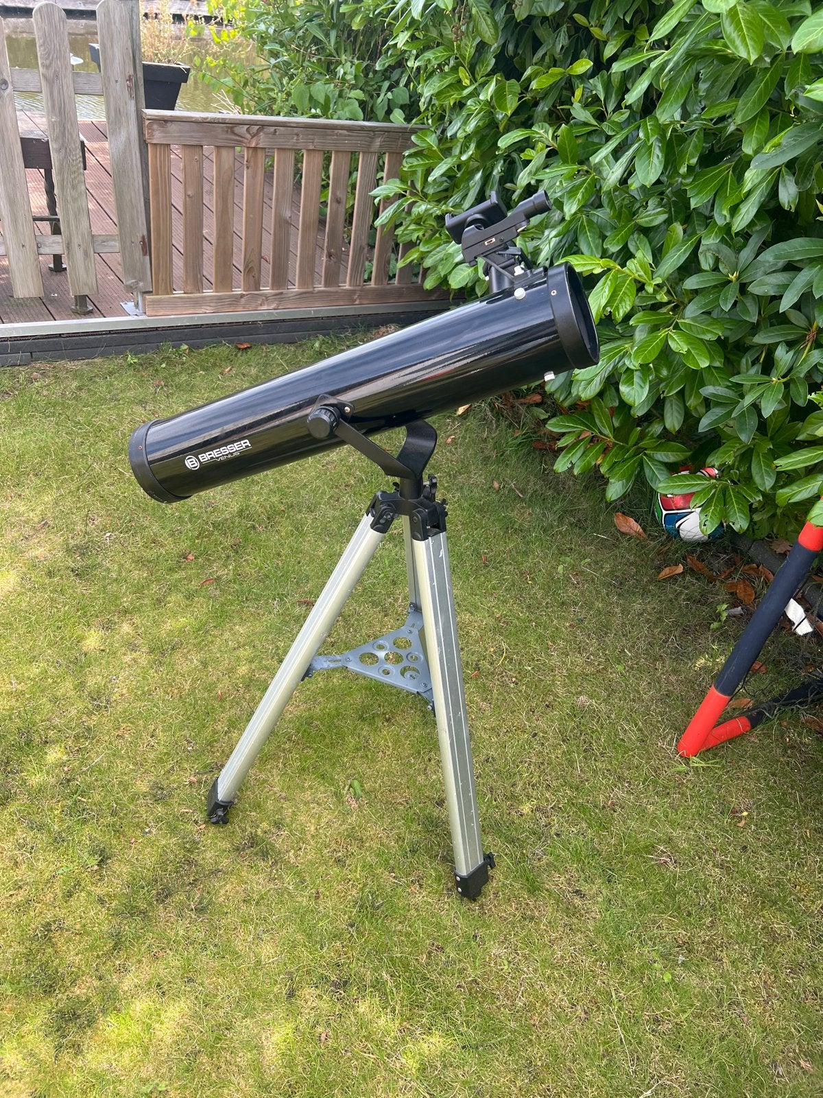 Bresser Venus Telescoop met Statief - Zo goed als nieuw, Audio, Tv en Foto, Optische apparatuur | Telescopen, Ophalen, 80 tot 200 mm
