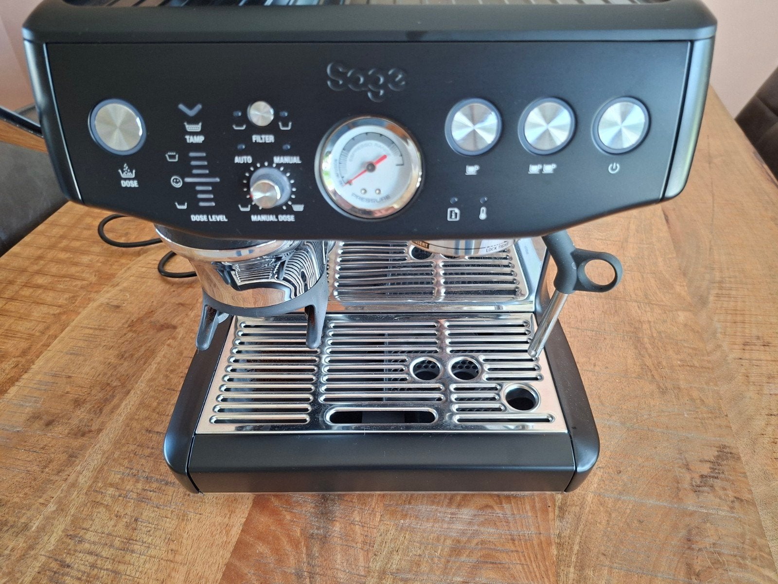 Sage Koffiemachine - Slechts 6 maanden gebruikt!, Ophalen, 10 kopjes of meer, Koffiemachine, Koffiebonen