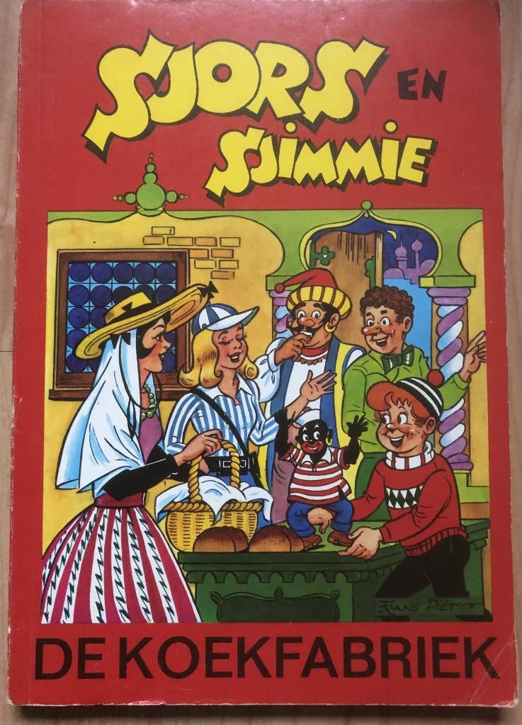FRANS PIET - SJORS EN SJIMMIE - DE KOEKFABRIEK - 1970, Boeken, Eén stripboek, Ophalen of Verzenden, Zo goed als nieuw