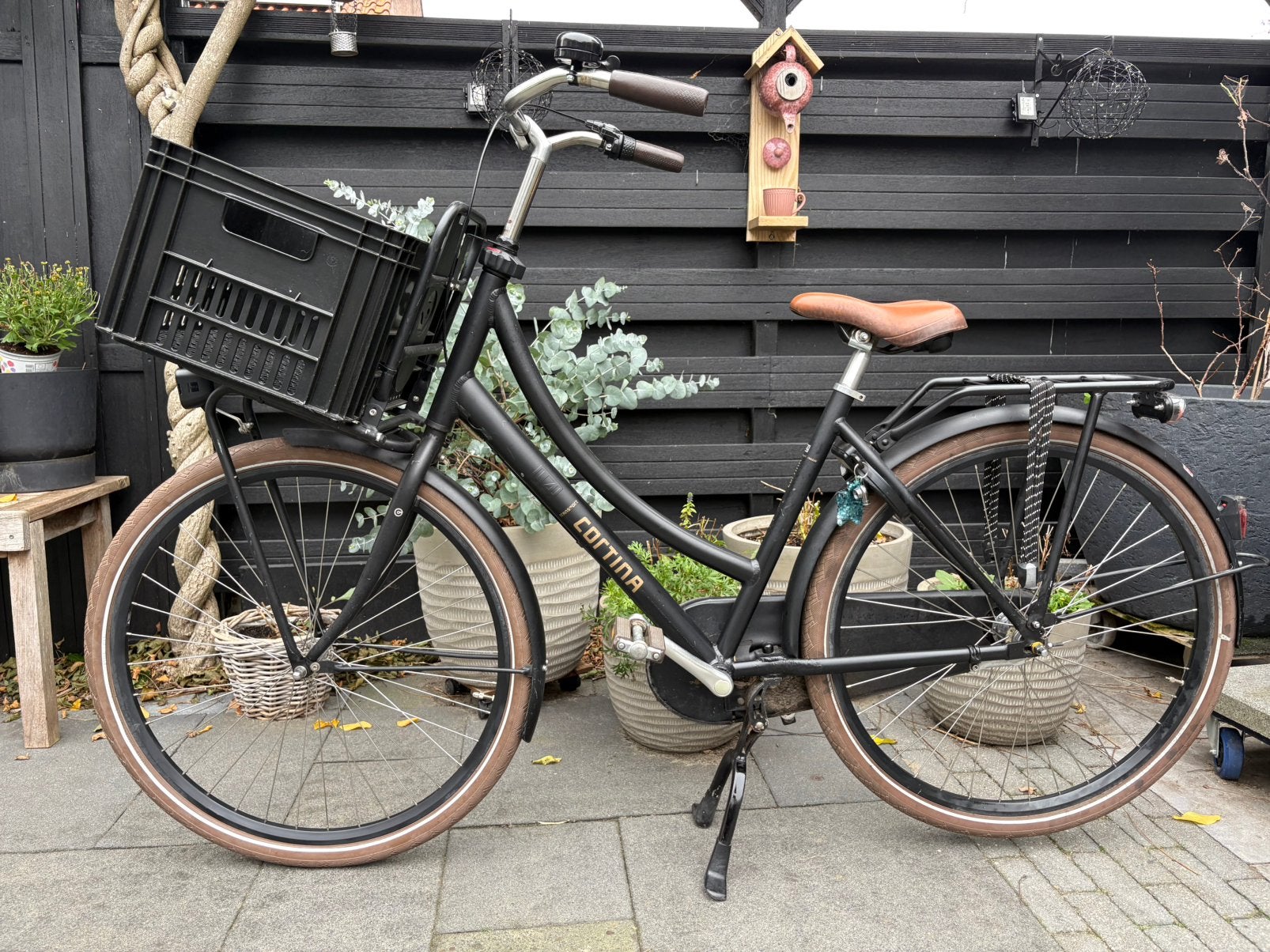 Cortina U4 28 inch – Nette en goed werkende transport fiets!, Ophalen, Terugtraprem, Versnellingen, Zo goed als nieuw