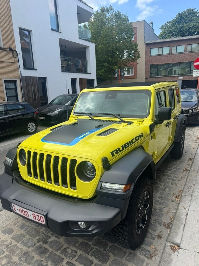 eep Wrangler Rubicon 4xe – BTW-wagen  uitstekende staat, Auto's, Automaat, 1995 cc, 4 cilinders, Vierwielaandrijving
