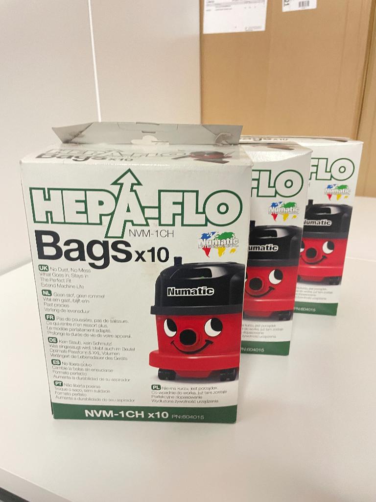 3 dozen (29 zakken) Numatic Stofzuigzakken, Ophalen, Nieuw