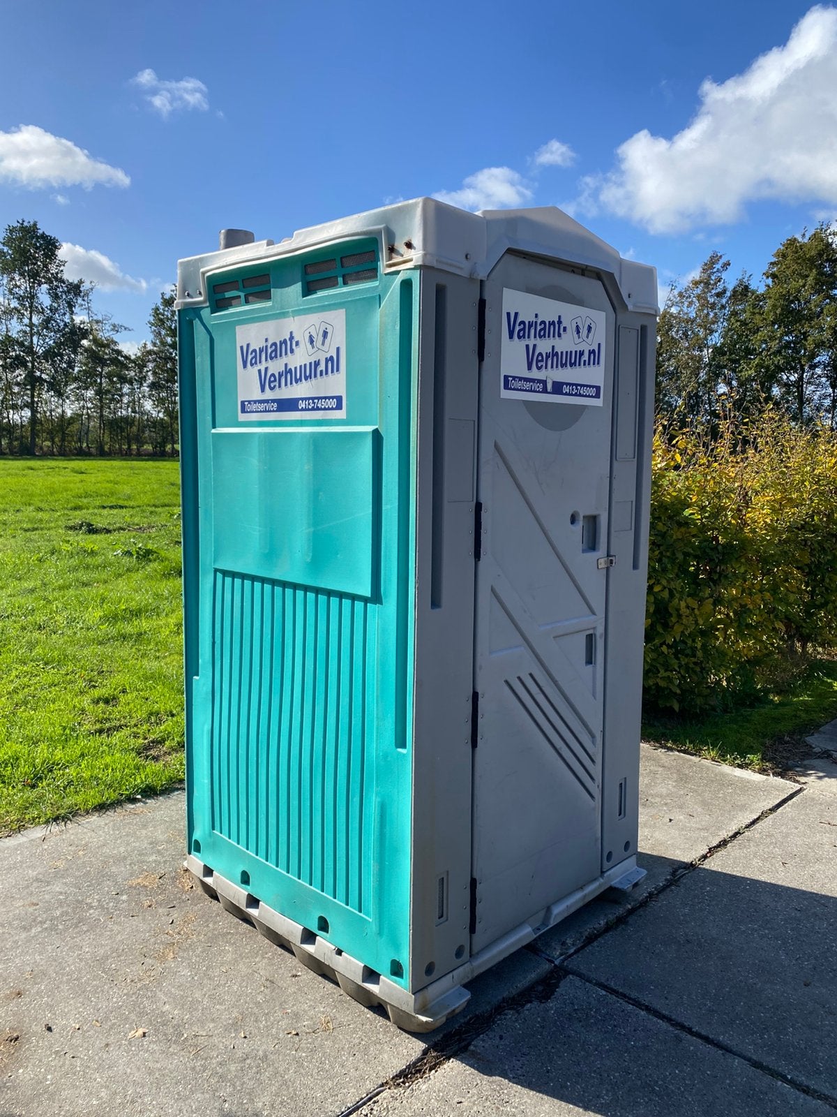 Zeer nette mobiele toilet, wc, dixi, bouw wc, Ophalen, Zo goed als nieuw