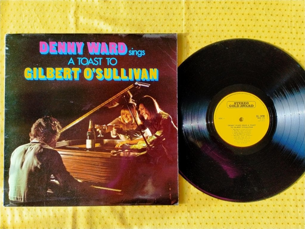 LP - Denny Ward -  Sings a Toast to Gilbert O’Sullivan  1973, LP, Pop, Ophalen of Verzenden, Zo goed als nieuw