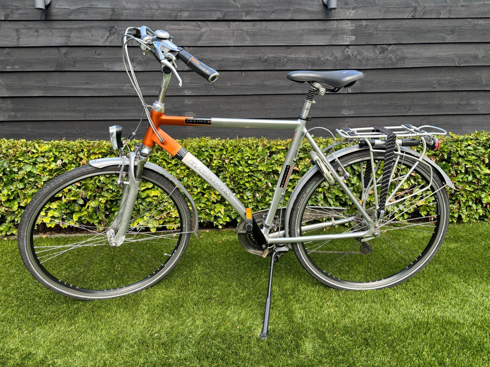 Batavus Jakima Spirit Herenfiets, Fietsen en Brommers, Ophalen, Gebruikt, Velgrem, Versnellingen