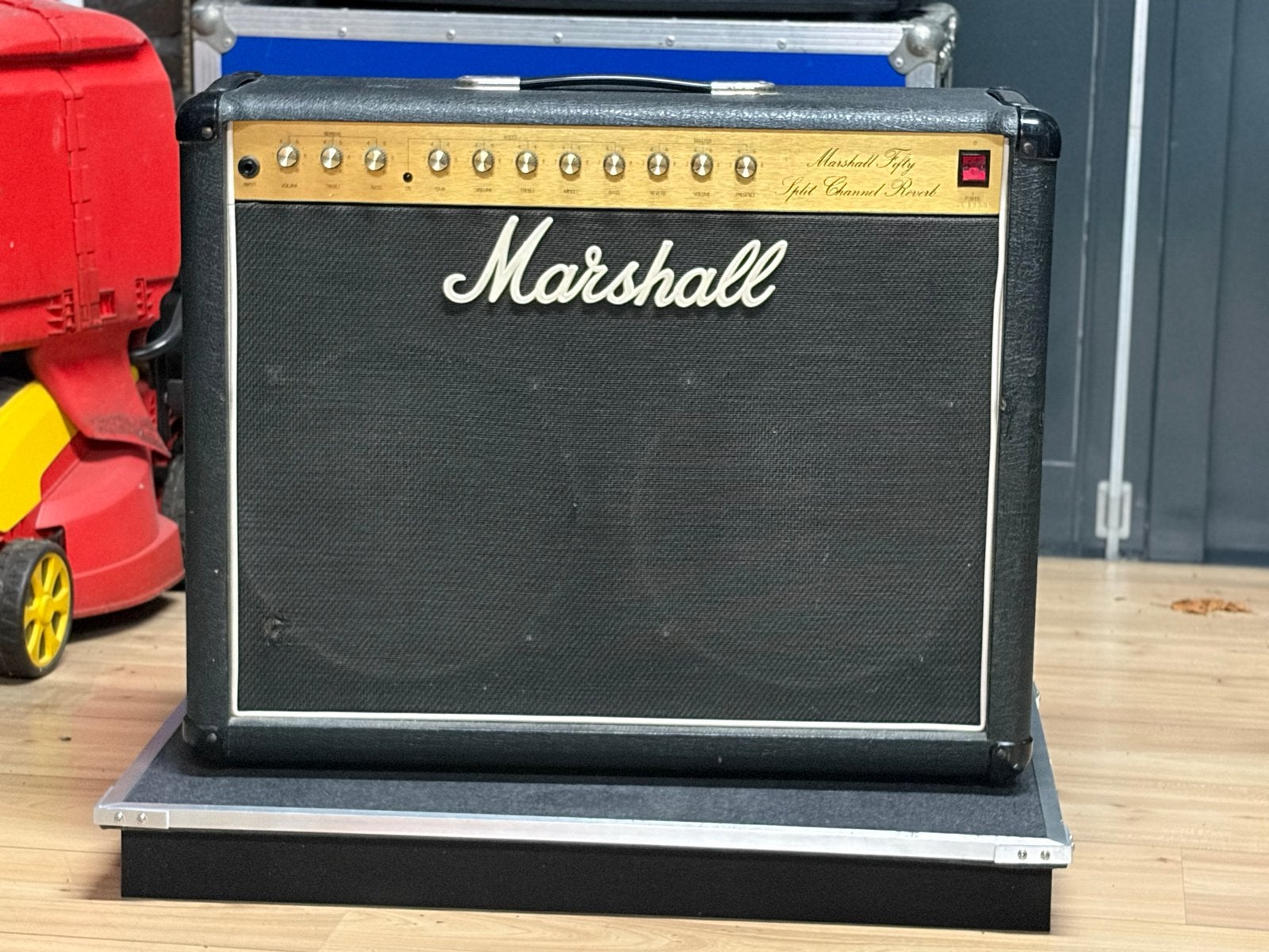 Marshall 5212 Split Channel Reverb (Solid State JCM800), Ophalen, Gebruikt, Gitaar, 50 tot 100 watt