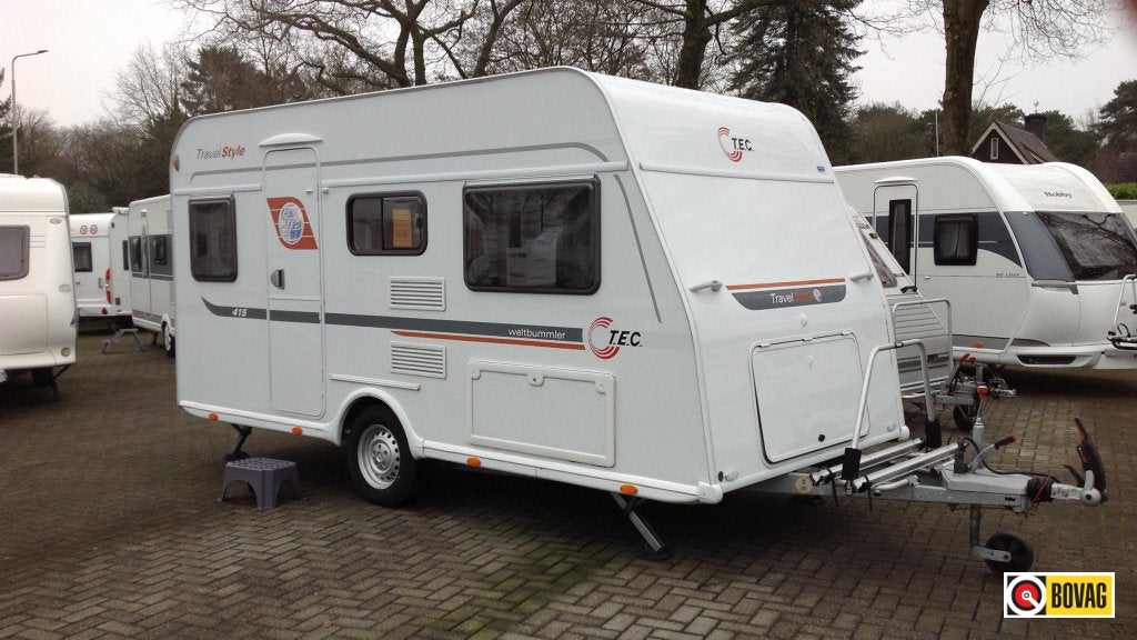 TEC Travel Bird 415, Caravans en Kamperen, T.E.C., Treinzit, Schokbreker, Tot en met 4