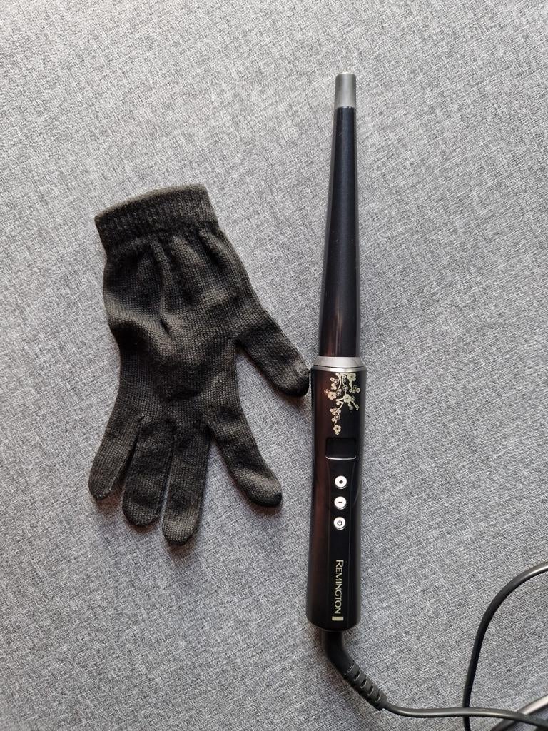 Remington Krultang met hittebestendige handschoen, Ophalen, Zo goed als nieuw, Haarverzorging