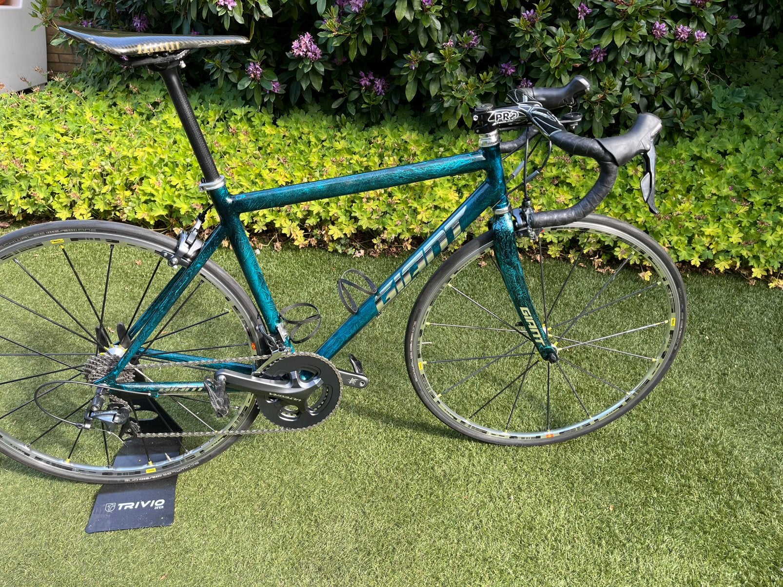 Giant frame maat M, Fietsen en Brommers, Fietsonderdelen, Gebruikt, Frame, Aluminium, Racefiets, Ophalen