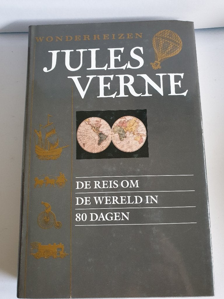 4849 jules verne - de reis om de wereld in tachtig dagen, Boeken, Kinderboeken | Jeugd | 10 tot 12 jaar, Verzenden