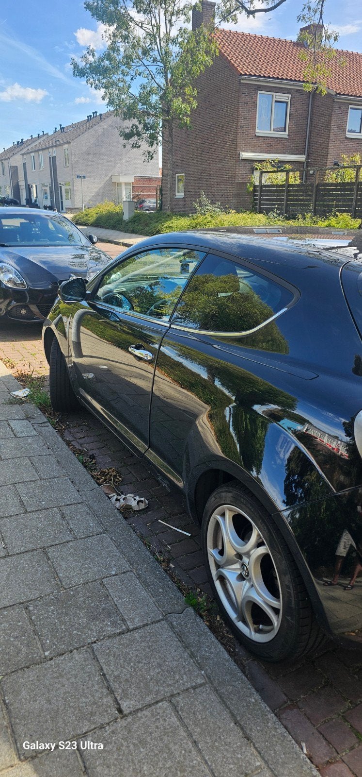 Alfa Romeo MiTo 1.4 Turbo 99KW Multi AIR 2010 Zwart, Auto's, Voorwielaandrijving, 4 cilinders, 400 kg, Handgeschakeld