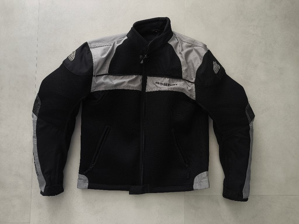 Motorjas maat L van merk Hein Gericke, Motoren, Ophalen, Tweedehands, Jas | textiel, Hein Gericke