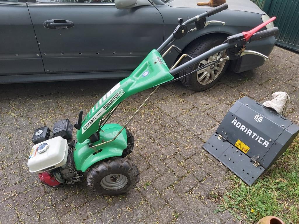 Honda/Adriatica Tuintractor: Evt Frees, evt Maaibalk, Benzine, Ophalen of Verzenden, Zo goed als nieuw, Nb